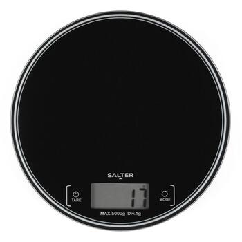 Salter Кухонные весы SA00595BCFEU12, 5кг, 1г, функция тарирования, измеряет твердые и жидкие вещества, ЖК-дисплей (SA00595BCFEU12)