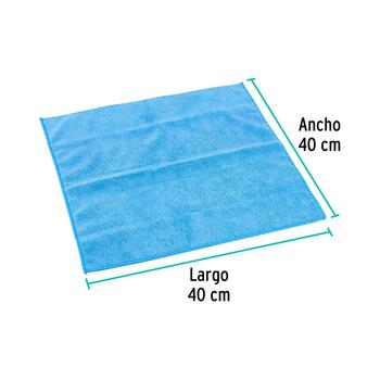 Mikrošķiedras dvielis 40 x 40 cm Klintek ® MIC-40 TRUPER (MIC-40)