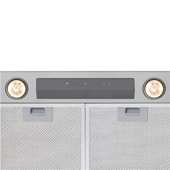 Cata вытяжка GL 45 X 02030305, 820 м³/ч, 50 см, класс A, 4 скорости, сенсорное управление, EcoLed, моющийся металлический фильтр (02030305)