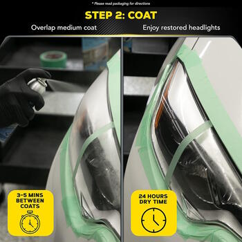 Meguiar's G2970 Двухэтапный комплект восстановления фар (США) (G2970)