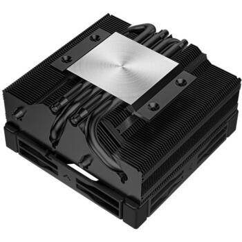 Deepcool AN400 BK procesora dzesētājs R-AN400-BKWNMN-G, 92 mm ventilators, 500-2950 apgr./min, 31.18 cfm, 23.2 dBA, 4 kontaktu PWM (R-AN400-BKWNMN-G)