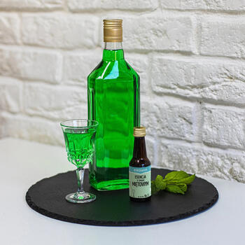 Browin MINT esence 404190, 40ml, 2L dzērienam, 10ml porcijas, 80-110g cukura, glicerīns, krāsvielas (404190)