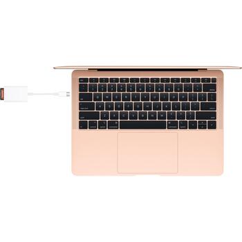 Apple USB-C к SD картридер MW653ZM/A, 1 x USB-C 3.2 Gen 1 (5 Gb/s), совместим с SD UHS-II картами памяти, белый (MW653ZM/A)