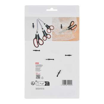 Kreator šķēru komplekts KRTH00405, 3 gab, 140mm, 170mm, 215mm, nerūsējošais tērauds, plastmasas rokturi (KRTH00405)