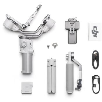 Dji стабилизатор DJI RS 4 Mini Combo, 2 кг, 13 ч, 3100 мАч, 175 мм, 182 мм, 890 г, Bluetooth 5.1 (CP.RN.00000443.03)