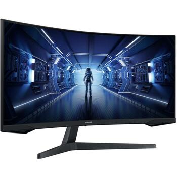 Samsung LCD монитор LC34G55TWWPXEN 86.4 см 3440 x 1440 UltraWide QHD LED 21:9 178° 178° VESA крепление (LC34G55TWWPXEN)