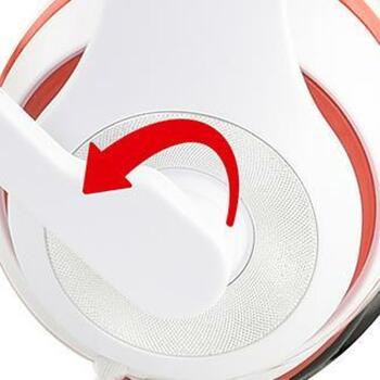 Gembird наушники MHS-03-WTRDBK 20-20000 Гц, 32 Ω, 1.8 м, 200 г, поворотный микрофон, встроенное управление (MHS-03-WTRDBK)