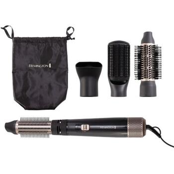Remington фен AS7500, 1000 Вт, 2 скорости, 2 температурных режима, ионная кондиционирование, завивка, объем, щетка (AS7500)