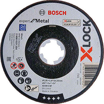 Абразивный диск X-LOCK Expert по металлу 2608619254 BOSCH (2608619254)
