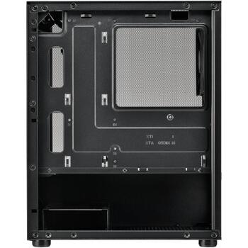 Fsp корпус S110-B, Micro ATX, Mini-ITX, 4x слотов расширения, 1x USB 3.0, 2x USB-A, аудиовыход, микрофон, черный (S110-B)