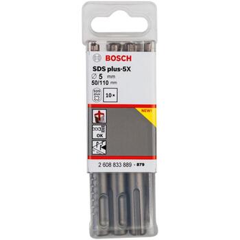 Bosch Urbis, 2608833889, 0.5 mm, 11 cm, Karbīds, SDS Plus, Betons, Dzelzsbetons, 5 cm, 10 gab. (2608833889)