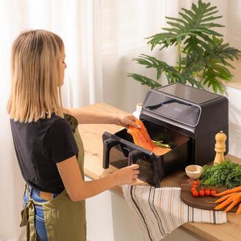 Cecotec фритюрница с горячим воздухом Cecofry Advance 9000 Window 4986, 2200 W, 9 L, 8 программ, цифровой дисплей (4986)