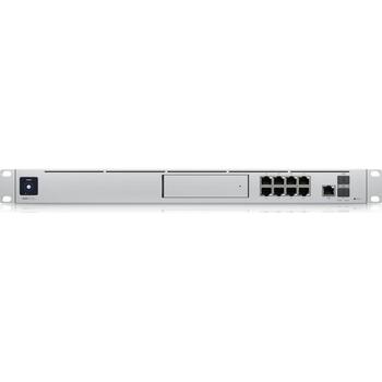 Ubiquiti Маршрутизатор UDM-SE UDM-SE-EU, 8x1GbE RJ45, 1x2.5GbE RJ45, 1x10G SFP+, 2xPoE+, 6xPoE, 128GB SSD, 1.7GHz, 4 ядра, 240W (UDM-SE)
