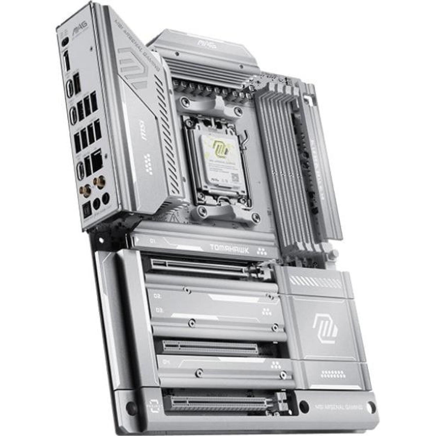 Msi Материнская плата MAG X870E TOMAHAWK MAX WIFI PZ, 4xSATA-600, 4xM.2, 4xDDR5, 1xHDMI, 6xUSB 3.x, 3xPCIe 16X (MAG X870E TOMAHAWK MAX WIFI PZ)