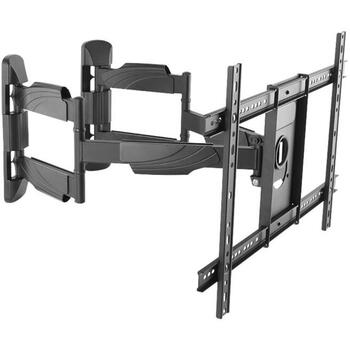 Logilink BP0047 televizora stūra sienas stiprinājums, 37-70 collas, 45 kg, VESA 600x400 mm, noliece -8/+5°, pagrieziens -90/+90° (BP0047)