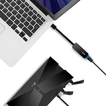 TP-Link UE306 USB 3.0 Gigabit Ethernet адаптер, 1xUSB 3.0, 1xRJ45 10/100/1000Mbps, AX88179, Plug and Play (UE306)