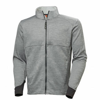 Helly Hansen свитер 72380_930-2XL, 2XL, серый, 260 г/м², молния YKK, нагрудный карман, карманы для рук, эластичные манжеты (72380_930-2XL)