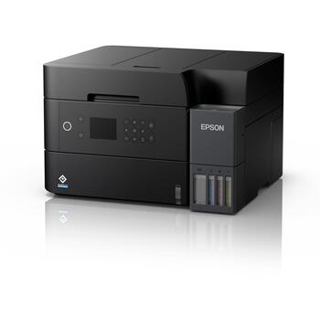Epson Многофункциональный принтер EcoTank L6370 C11CL43403, 4-ink, A4, Wi-Fi, 1200 x 2400 dpi, ADF, черный (C11CL43403)
