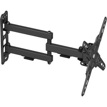 Sbox LCD-223-2, настенный кронштейн, 13'' - 43'', 20кг, 75x75 - 200x200, черный, +90° / -90°, 6.6 - 37см (LCD-223-2)