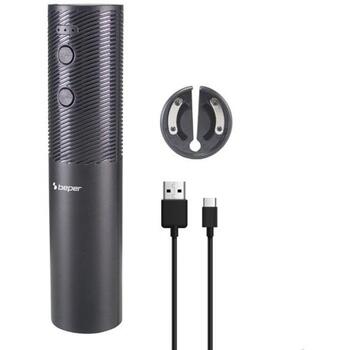 Beper электрический штопор P102ACP101, 50 бутылок, перезаряжаемый, USB, ABS, черный (P102ACP101)