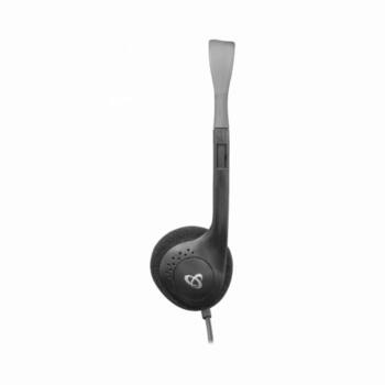 Sbox Провода наушники HS-707, 20Гц - 20кГц, 32Ω, 60дБ, 40мм, USB 2.0, 1.5м, встроенный микрофон, управление громкостью (HS-707)