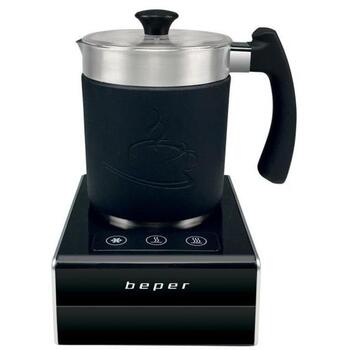 Beper Взбиватель молока BB.200, 650W, 0.5L, 3 функции, нержавеющая сталь, ABS, автоматическое отключение (BB.200)