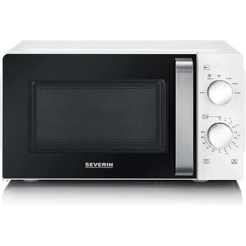 Severin MW 7885 микроволновая печь, 7885-000, 17л, 700Вт, 6 уровней, таймер, разморозка, эмалированная камера, белый (7885-000)