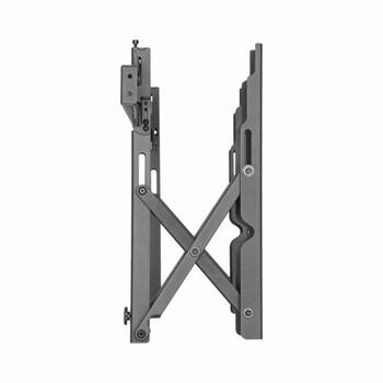 Sbox TV turētājs LVW02-46F, 37-70/45kg, VESA 200x200-600x400, fiksēts, melns, tērauds (LVW02-46F)