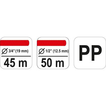 Yato YT-99852 катушка для шланга, 50м, 1/2