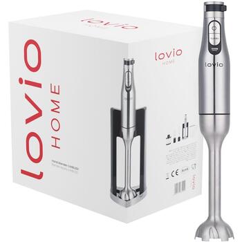 Lovio Блендер LVHBL001, 1200W, 1l, 6 скоростей, нержавеющая сталь, эргономичный дизайн, автоматическое отключение (LVHBL001)