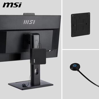 MSI Мини-ПК Cubi NUC AI+ 3MG-003BEU, Intel Core Ultra 9 386H, 4.9 ГГц, 16 ядер, 18 МБ, DDR5 SO-DIMM, 128 ГБ, 2x Thunderbolt 4 (Cubi NUC AI+ 3MG-003BEU)