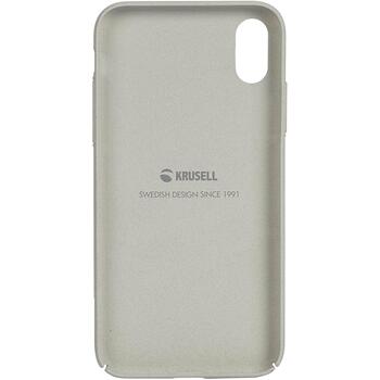 Krusell Sandby Чехол 61092-2, 5.8'', Бежевый, совместим с Apple iPhone X/XS, тонкий, хорошее сцепление, приподнятый край (61092-2)