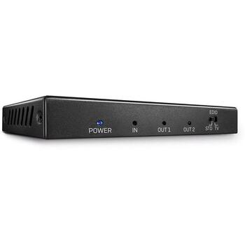 Lindy sadalītājs 38235 2x HDMI 18G, melns (38235)