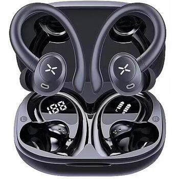 Tracer T11 Sport TWS TRASLU47780, In-Ear, True Wireless, Bluetooth 5.4, 10m, 35h, IPX4, USB-C, черный (TRASLU47780)
