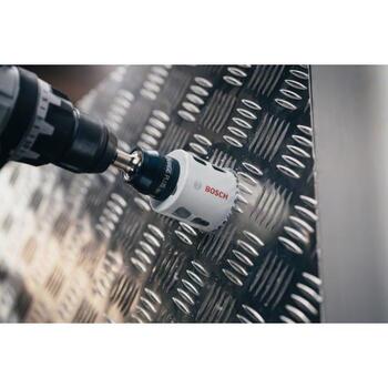 Caurumzāģis kokam un metālam, 37 mm, ilgmūžīgs BiM ar 8% kobalta sakausējumu, 2608594210, BOSCH (2608594210)