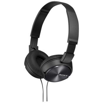 Sony austiņas MDR-ZX310APB.CE7, 1.2m, 24Ω, 98dB, dinamisks, neodymija, 3.5mm, melnas (MDRZX310APB.CE7)