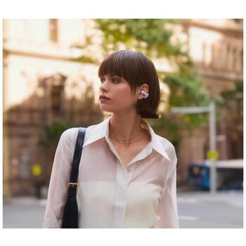 Sony LinkBuds Clip WF-LC900, 9ч, 37ч с зарядным кейсом, Bluetooth 5.3, IPX4, открытые, лаванда (WFLC900V.CE7)