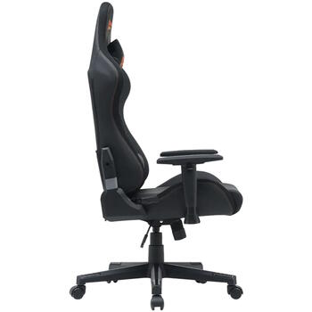 Игровое кресло с RGB подсветкой и пультом управления регулируемая спинка 90°–180° подушки для головы и поясницы до 150 кг Irida RGBCH03 Чёрный CNS-RGBCH03 CANYON (CNS-RGBCH03)