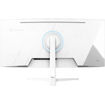 Arozzi Nova AZ-NO-34T2K165-WT монитор, 34 дюйма, VA, QHD, 21:9, 165 Гц, 1 мс, 3440x1440, 350 кд/м², 2xHDMI, 2xDisplayPort, белый (AZ-NO-34T2K165-WT)