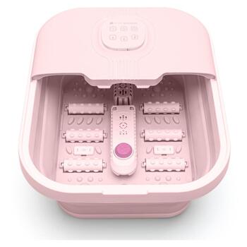 Rio Kāju Vanna FTBH13-EU-PK/1,3, 500W, 6 masāžas rullīši, 42°C-46°C, tālvadības pults, burbuļu funkcija (FTBH13-EU-PK/1,3)