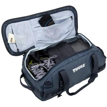 Thule Спортивная сумка 3205590, 40L, 1.4kg, полиэстер, темно-синий, 56x32x25.5cm, 2-в-1 дизайн, водоотталкивающий (3205590)