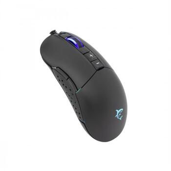 White Shark Spēļu pele ARTHUR, 9D, 100g, 10000 DPI, 1.8m, RGB, USB 2.0, matēts, PTFE, PIXART A3325 (ARTHUR)