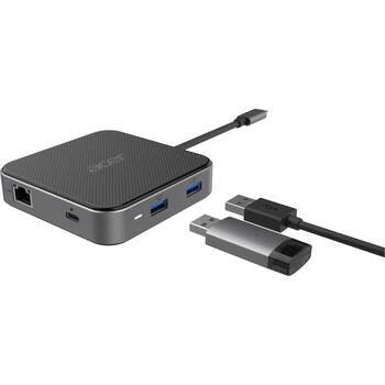 Acer 7-in-1 USB Type-C док-станция HP.DSCAB.013, 1xRJ-45, 1xDisplayPort, 1xHDMI (HP.DSCAB.013)