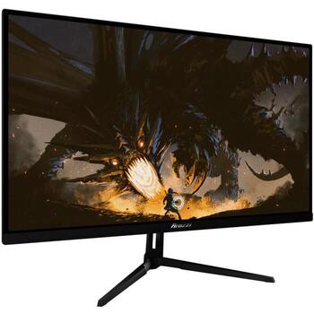 Arozzi Nova monitors AZ-NO-24T1K200-BK, 24 collas, IPS, FHD, 200 Hz, 1 ms, 1920 x 1080, 300 cd/m², HDMI, DisplayPort, melns (AZ-NO-24T1K200-BK)