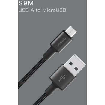 Orsen USB кабель S9M, 1,0 М, 2,1A, TPE + ткань, YD/T 1591-2009 (S9M)