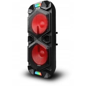 Prime3 Караоке колонка APA30, 12.000 W P.M.P.O., Bluetooth, FM радио, MicroSD до 32 GB, USB MP3, AUX, 6,5 мм вход для микрофона (APA30)