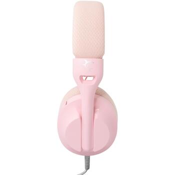 White Shark Провода игровая гарнитура PARROT PINK, 165g, Розовый, 1.8m, 121dB, 30Ω, 40mm, 2.0, 2 динамика, Выдвижной микрофон (PARROT PINK)