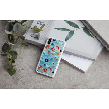 Ikins Aizmugurējais vāciņš K1631H, 5.8'', saderīgs ar Apple iPhone XS/X, perlamutrs, polikarbonāts, Ar attēlu (K1631H)