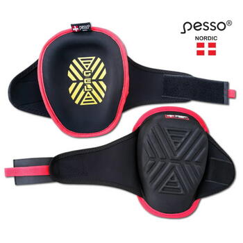Pesso KP10 наколенники, GEL+MEMORY пена, черные, STD, 0.1kg (KP10)