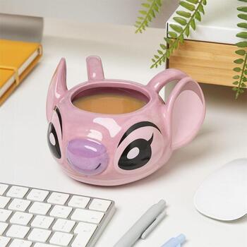 Paladone Disney кружка PP14599LS, 400ml, розовая, керамическая, 1 кружка, не подходит для посудомоечной машины (PP14599LS)